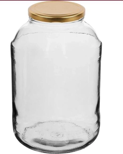 Sklenice na zavařování s víčkem TORO 4 l