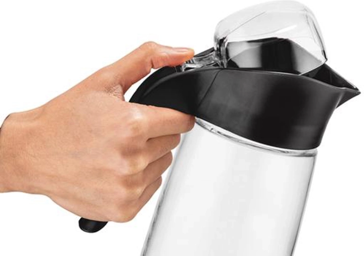 Skleněný džbán s víčkem QLUX 1,6 l