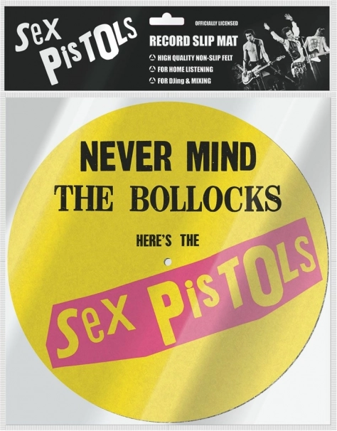 Podložka na gramofon s motivem Sex Pistols