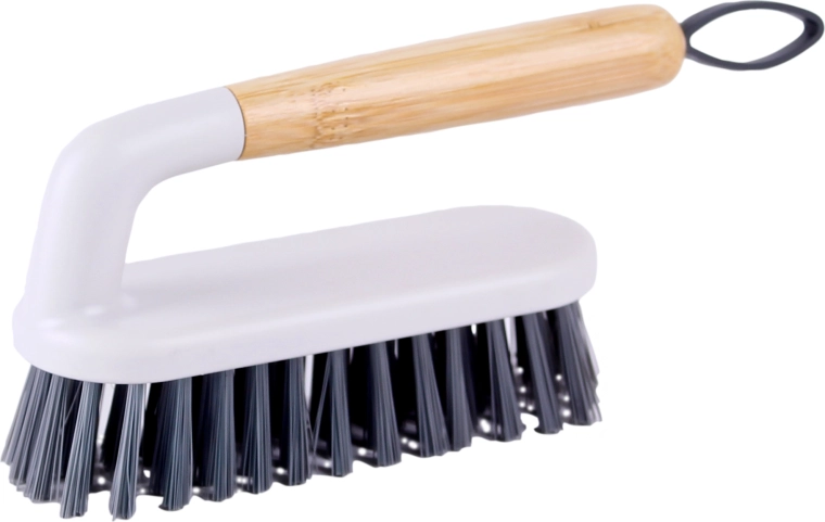 Kartáč na podlahu s bambusovou rukojetí 21,5 × 5 × 9,5 cm