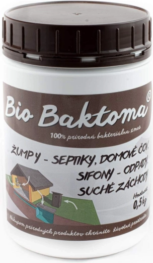 Bio Baktoma bakterie do septiků, žump, sifonů a ČOV 0,5 kg