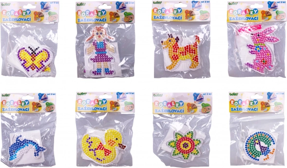 Zažehlovací korálky – mix barev, kreativní set