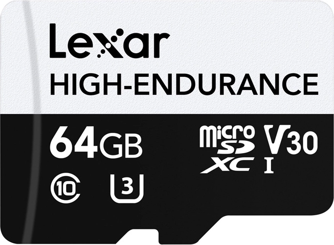 Paměťová karta Lexar High-Endurance microSDXC 64 GB
