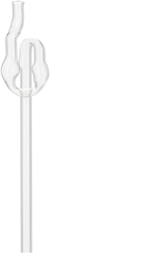 Skleněná kvasná zátka 8 mm pro domácí kvašení