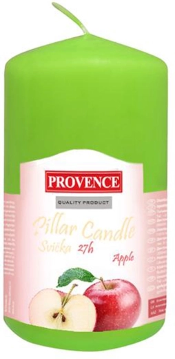Parafínová vonná svíčka válec jablko 6 × 11,1 cm