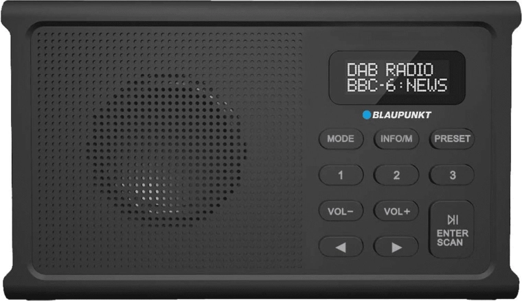 Přenosné digitální rádio Blaupunkt DR3BK DAB+