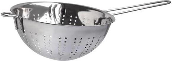 Nerezový cedník 10 cm s dlouhou rukojetí