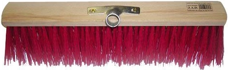 silniční kartáč 60 × 6,5 cm s kovovou tulejí, bez násady