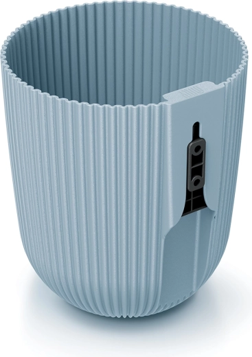 Závěsný květináč na zeď Milly Wall 14,6 cm světle šedý