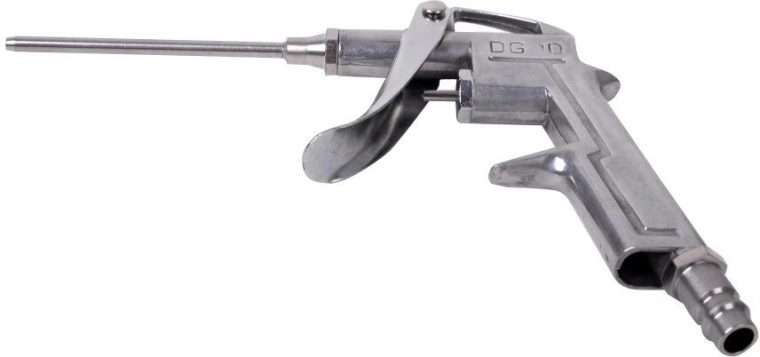 Ofukovací pistole s dlouhou tryskou