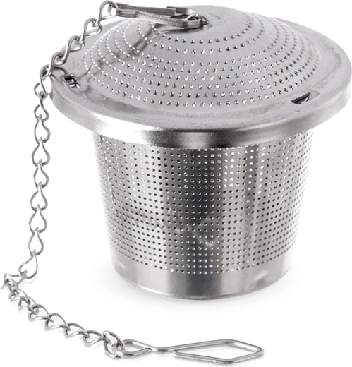 Nerezové sítko na čaj s řetízkem 4,5 cm