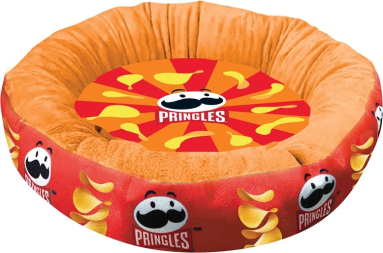 Pringles pelíšek pro domácí mazlíčky Green – Červená