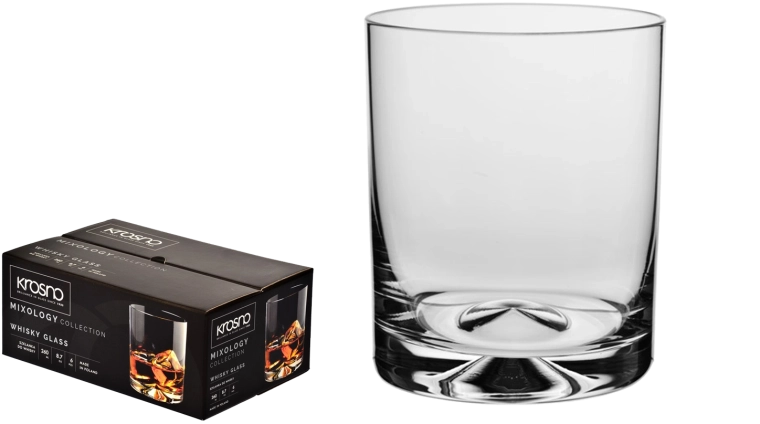 Sada 6 sklenic na whisky Krosno Mixology 260 ml