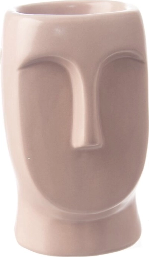 Růžová keramická aromalampa na vonné oleje a vosky