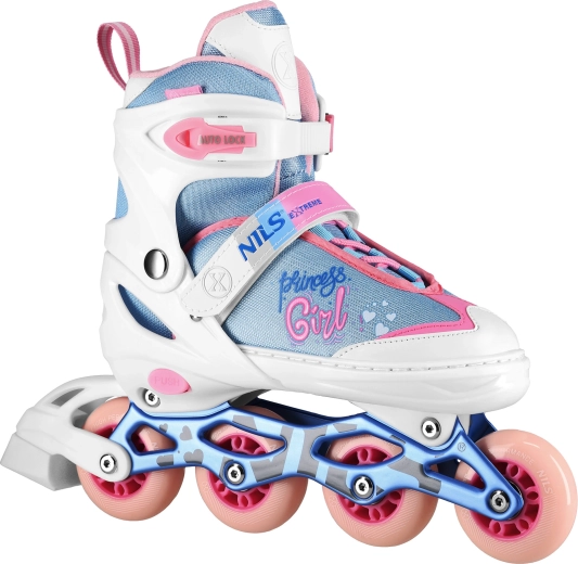 Inline brusle NILS Extreme Princess – Bílá (707526-1)