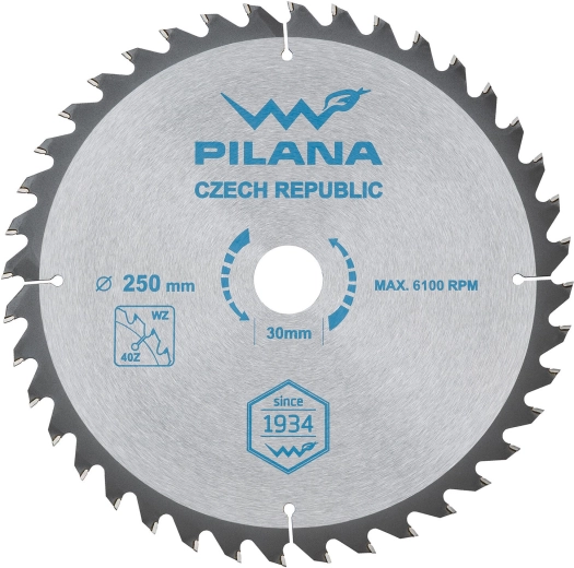 Pilový kotouč PILANA SK 5255 WZ 250 mm, 40 zubů