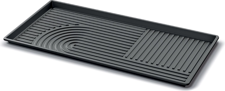 Odkládací podložka Tassy Dry Pad 72,4 cm – recyklovaná černá