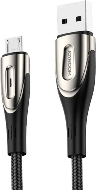 Rychlonabíjecí kabel 3 m Joyroom s konektorem Micro USB černý