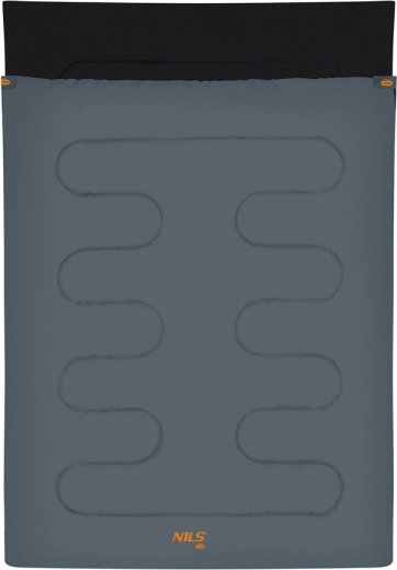 Dvouosobový dekový spací pytel NILS Camp šedý