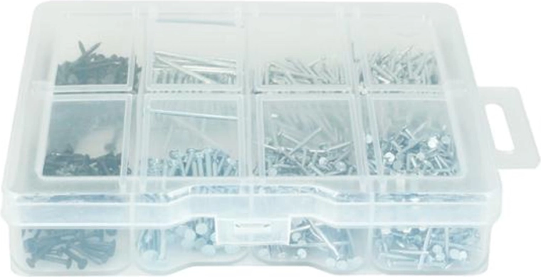 Sada pozinkovaných hřebíků 1125 ks