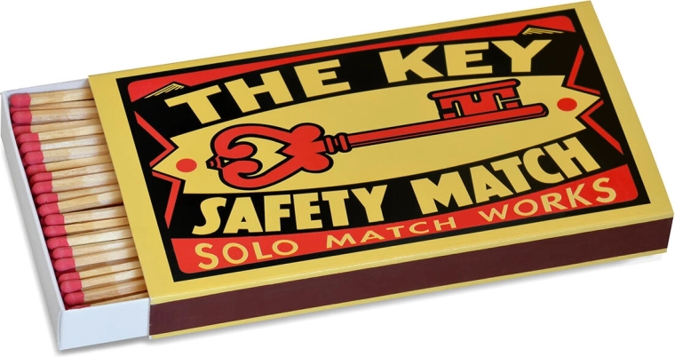 Krbové zápalky 170 mm (100 ks) SOLO