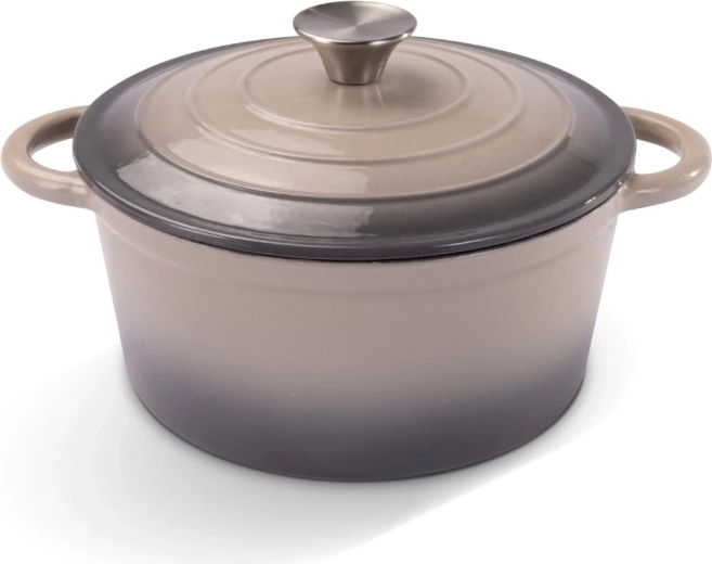 Litinový hrnec s poklicí Lamart Iron 24 cm