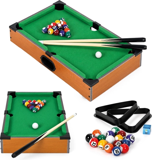 Dětský mini kulečníkový stůl ECOTOYS 50 × 30 cm