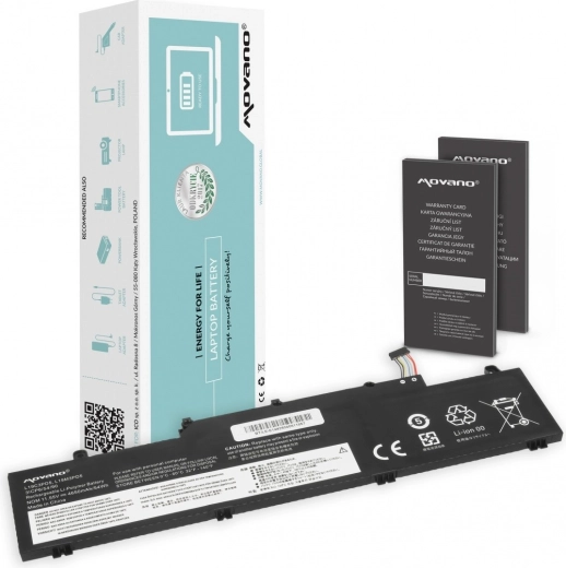 Baterie Movano pro Lenovo ThinkPad E14/E15 Gen2–Gen4 4650 mAh (54 Wh)