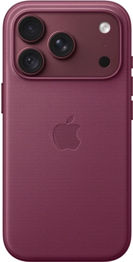 Apple kryt TechWoven s MagSafe pro iPhone 18 Pro – rubínová moruše