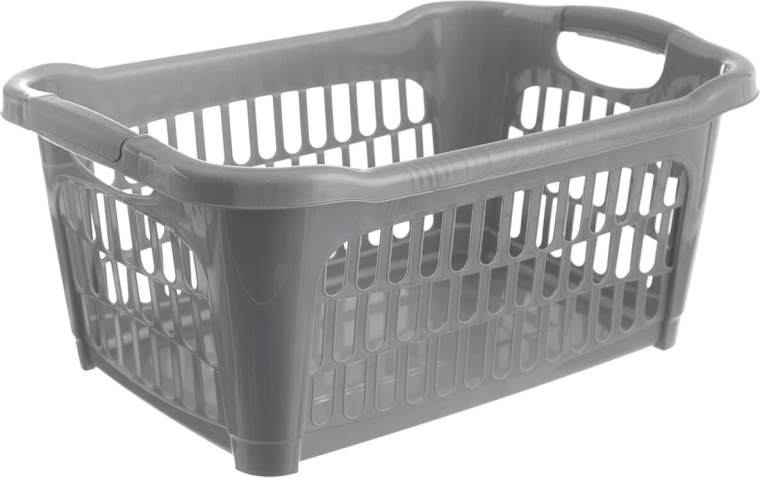 Koš na prádlo Hobby 40 l šedý