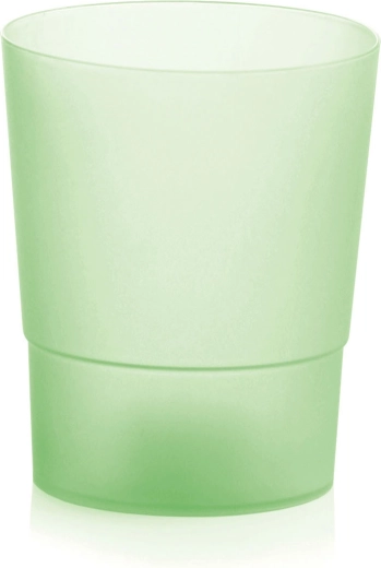 Květináč na orchideje COUBI ORCHID 12,5 cm – transparentně zelený