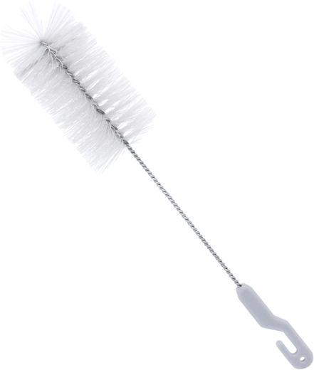 Štětka na mytí lahví a sklenic 0,5 l s rukojetí, průměr 6,8 cm