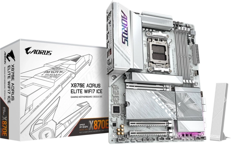 Základní deska Gigabyte X870E AORUS ELITE WIFI7 ICE