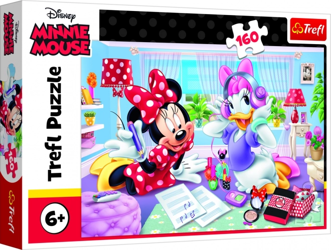 Puzzle 160 dílků – DISNEY MINNIE: Den s přáteli