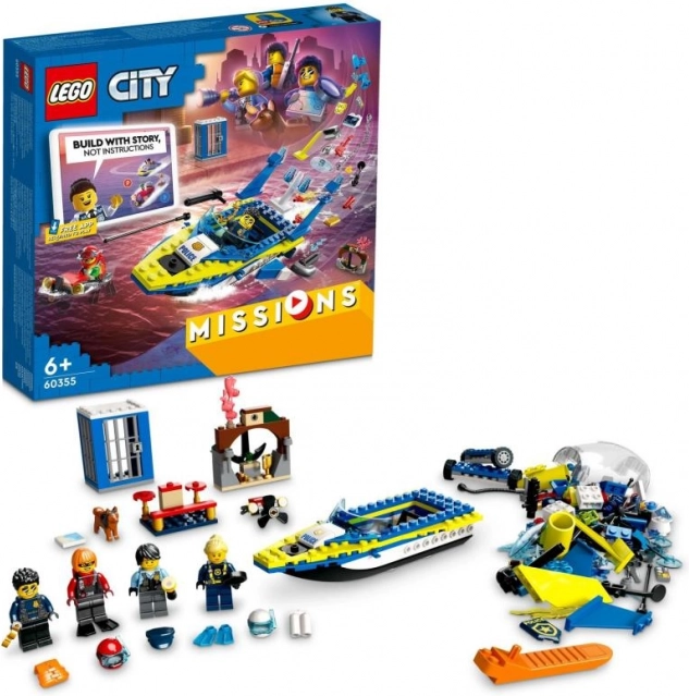 LEGO® City 60355 Mise detektiva pobřežní stráže