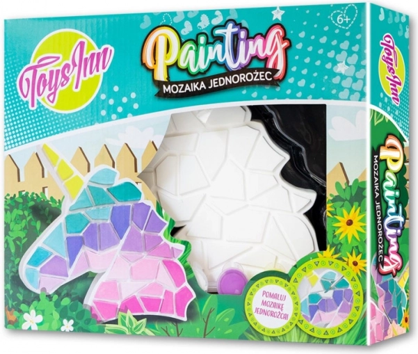 Mozaika k malování – jednorožec