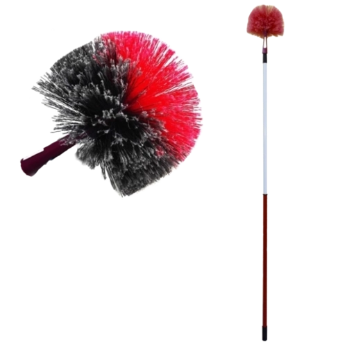 Kulová prachovka s antistatickými vlákny, univerzální závit