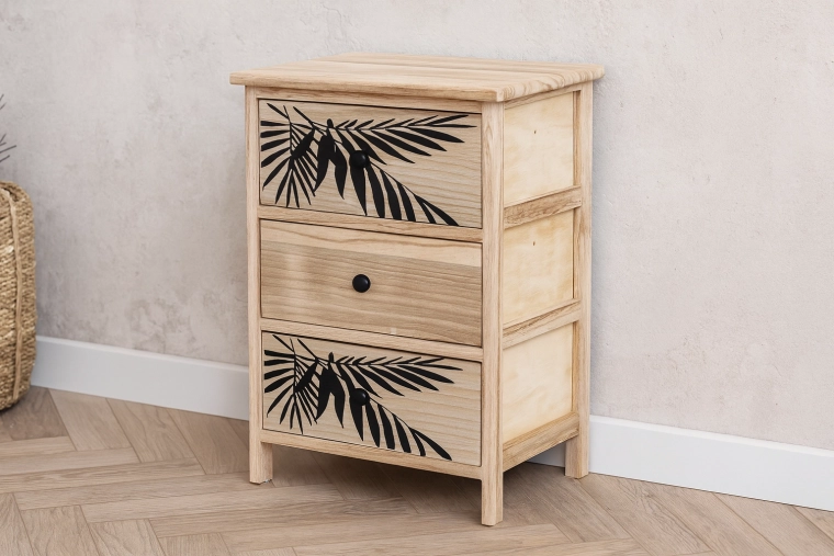 Komoda se 3 zásuvkami Zofia 40 × 29 × 58 cm