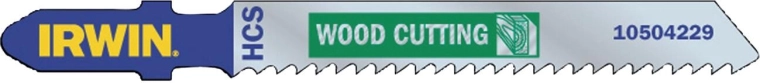 Sada pilových listů do přímočaré pily IRWIN na dřevo 100 mm, HCS, 5 ks