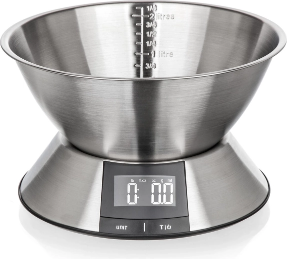 Digitální kuchyňská váha s nerezovou miskou 5 kg