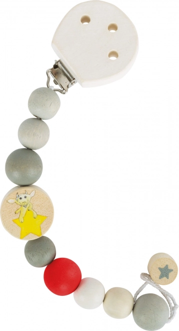 Dřevěný klip na dudlík small foot Ludwig