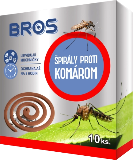 Bros spirály proti komárům 10 ks