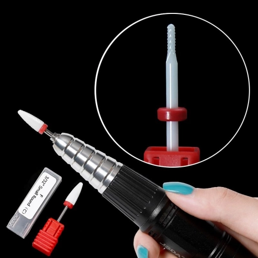 Keramický frézovací nástavec na kůžičku – jemný