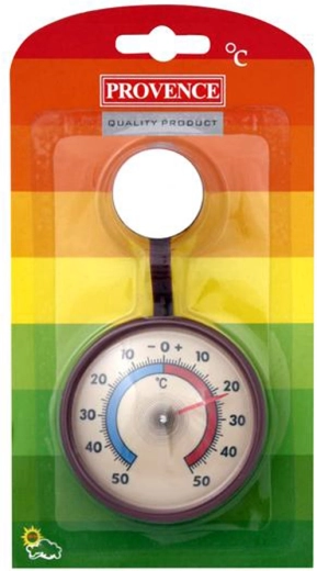 Venkovní samolepicí teploměr PROVENCE -50 až +50 °C