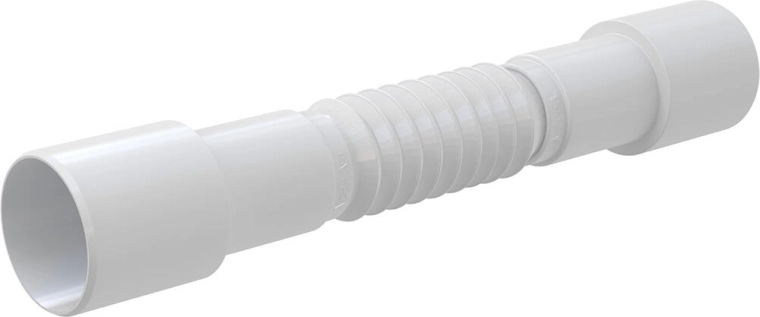 Flexibilní odpadní redukce 40/50 × 50/40 mm, nastavitelná délka