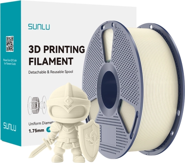 Sunlu PLA+ filament 1,75 mm – slonová kost