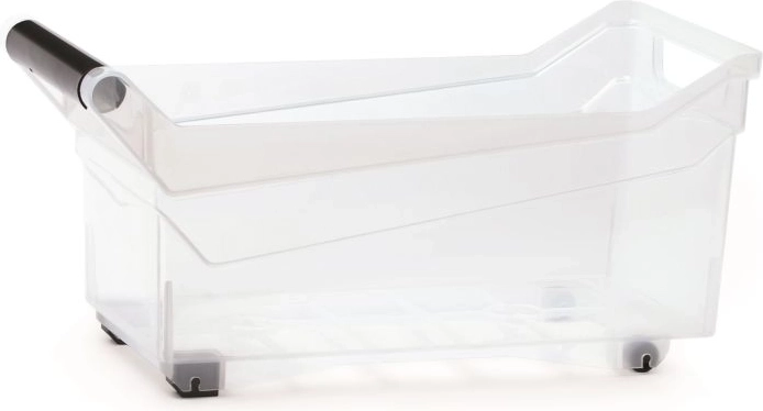 Plastový úložný box s kolečky 10 l NUK, transparentní