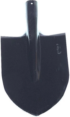 Rýč špičatý bez násady, černý