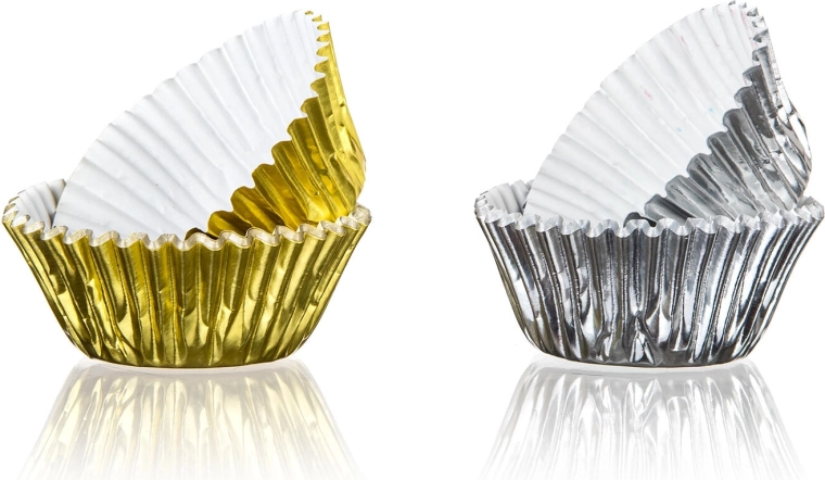 Hliníkové cukrářské košíčky 7,2 × 2,1 cm CULINARIA (42 ks)