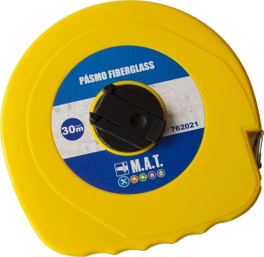 Sklolaminátové měřicí pásmo 30 m